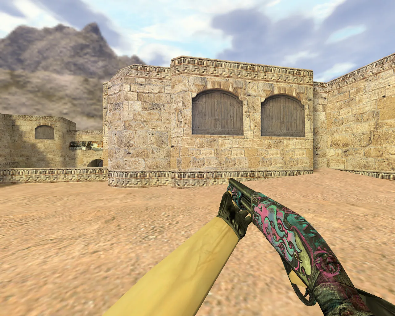 Скриншот Модель «Sawed-off Fever Dream» для CS 1.6 - Описание и Особенности