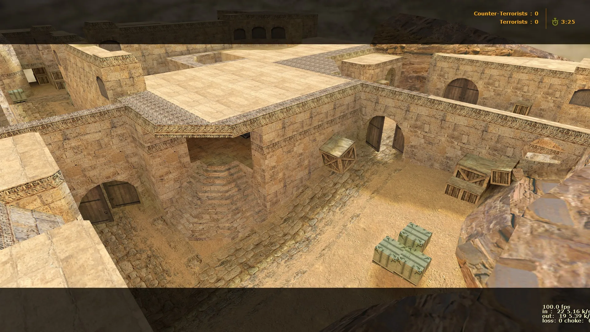 Скриншот Карта «de_dust2_b2» для CS 1.6