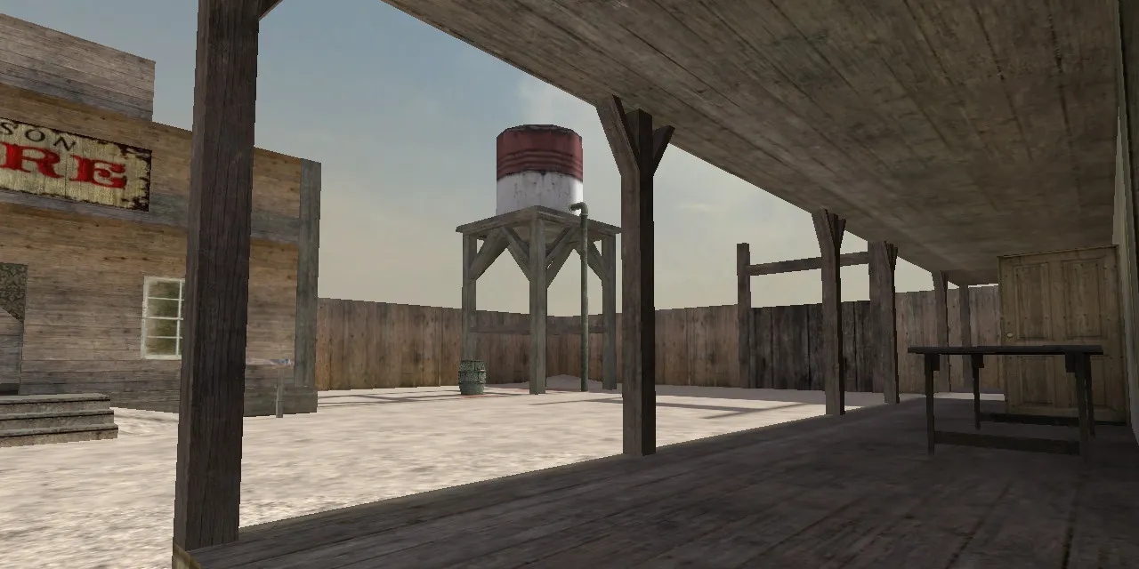 Скриншот  Карта de_westwood_hd для CS 1.6: Тактика и особенности