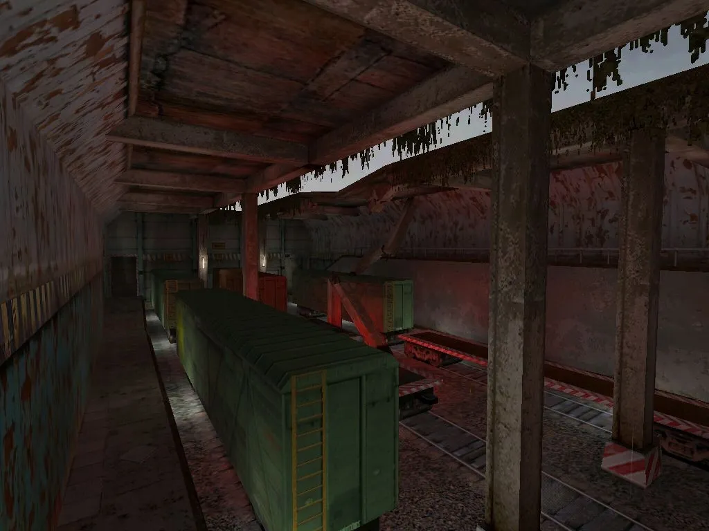 Скриншот  Карта de_rain для CS 1.6 - Тактические возможности и баланс сторон