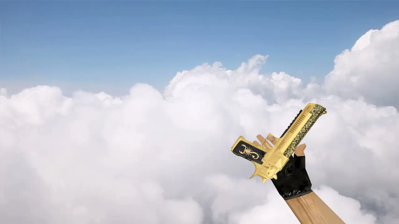 Скриншот Модель «Deagle Gold Scorpion» для CS 1.6: Обзор и особенности