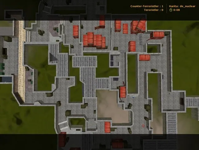 Скриншот Карта «de_nuclear» для CS 1.6: Обзор и Тактики