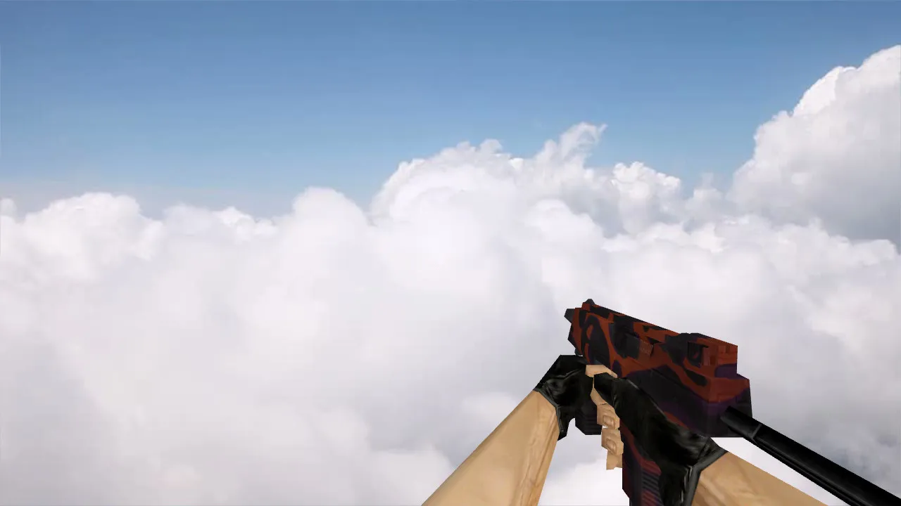 Скриншот Модель MP9 «Рубиновый ядовитый дротик» для CS 1.6