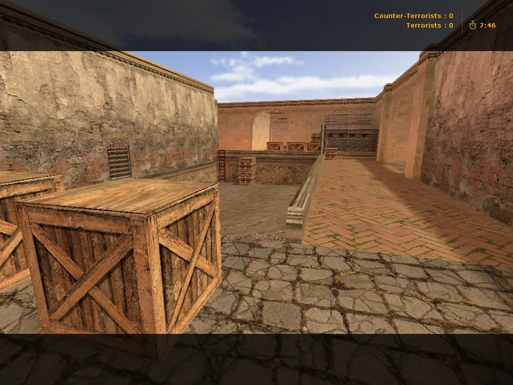 Скриншот  Карта de_scirel_v3 для Counter-Strike 1.6: подробный обзор