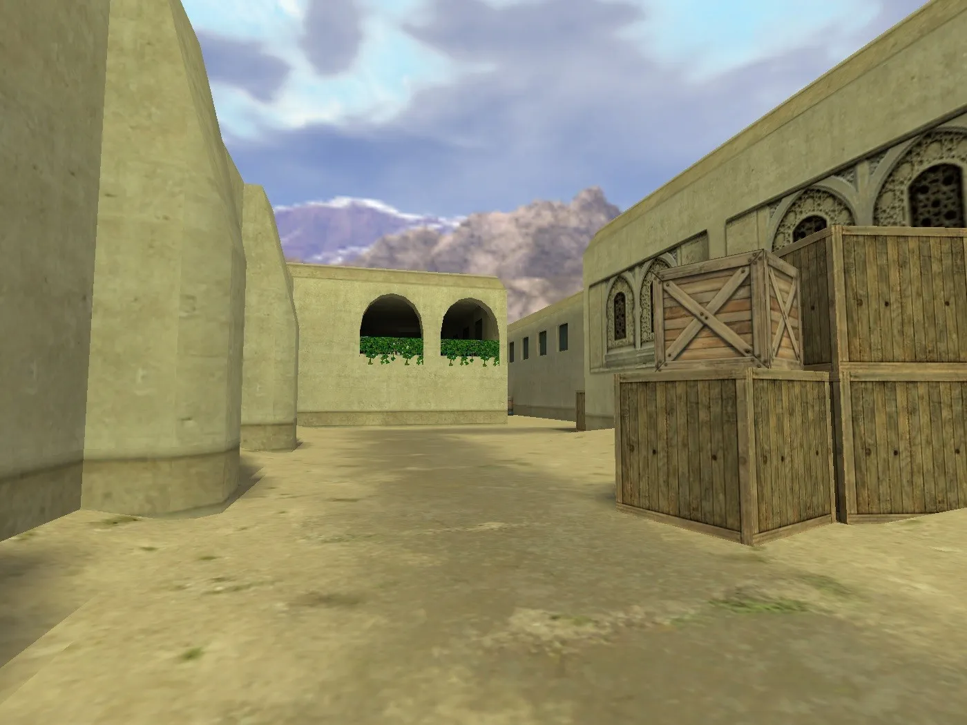 Скриншот  Карта de_seno_retextured_mini для CS 1.6 - Оптимизированная версия