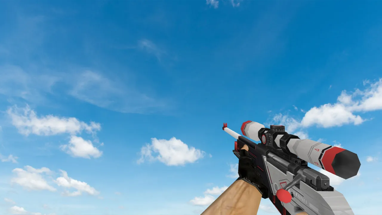 Скриншот Пак моделей оружия «Сайрекс» v_ p_ w_ для CS 1.6: звуки, анимация осмотра, текстуры и качество моделей