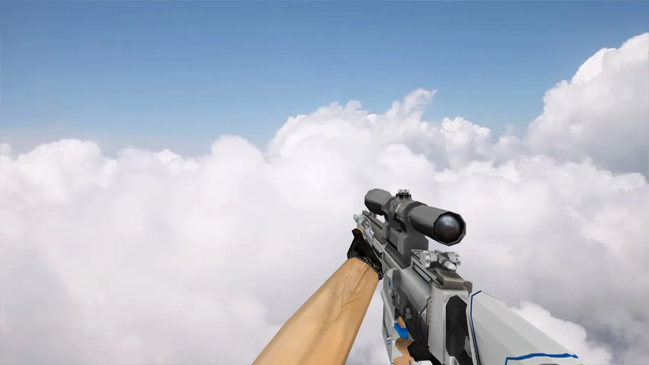 Скриншот Модель SCAR-20 Gemini для CS 1.6 - Качественные текстуры и анимации