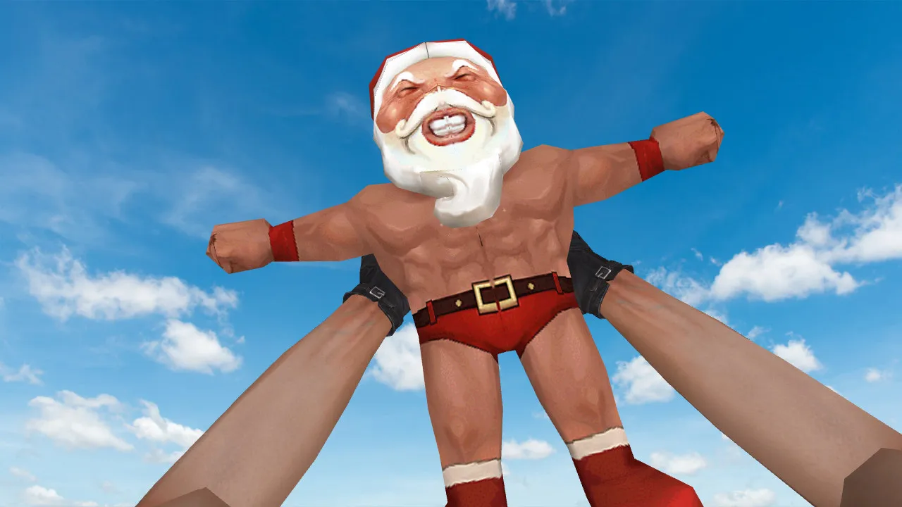 Скриншот Модель «Santa Builder Grenade» v_grenade для CS 1.6: звуки, анимация осмотра, качество текстур