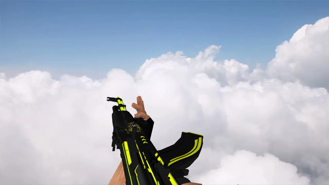 Скриншот Модель AK-47 Machine для CS 1.6 - Качественные текстуры и реалистичные звуки