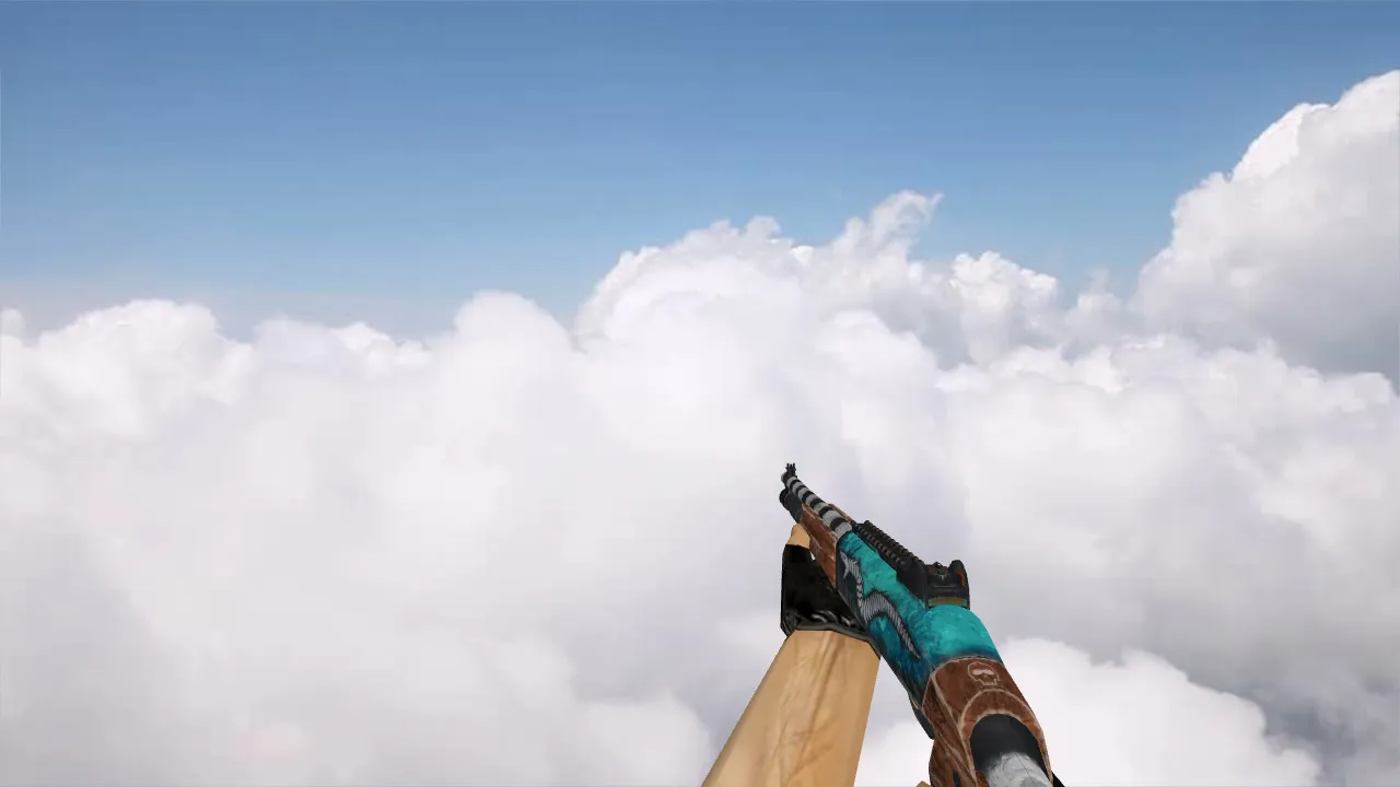 Скриншот Модель XM1014 Outlands для CS 1.6 - Оружие для точного боя