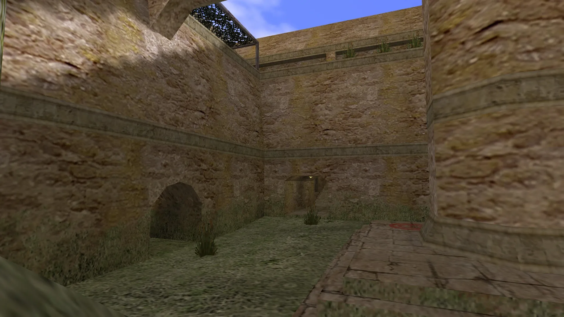 Скриншот  Карта de_nmcastle для CS 1.6: Тактические возможности и особенности