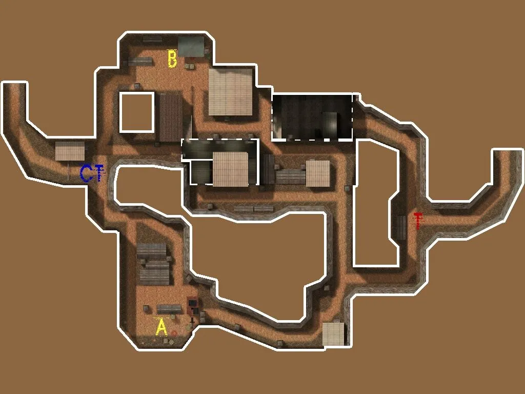 Скриншот  Карта de_lumber для CS 1.6 - тактика и особенности