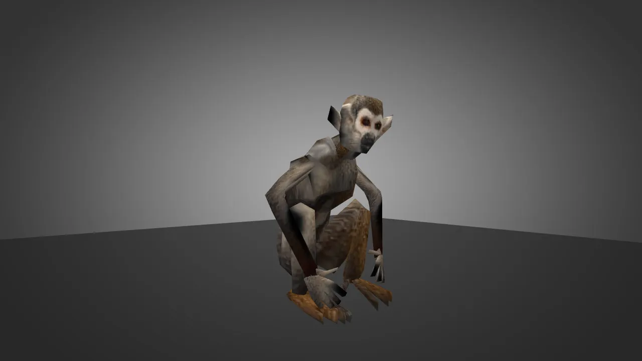 Скриншот Модель «Monkey» для CS 1.6 - Уникальный скин для игроков