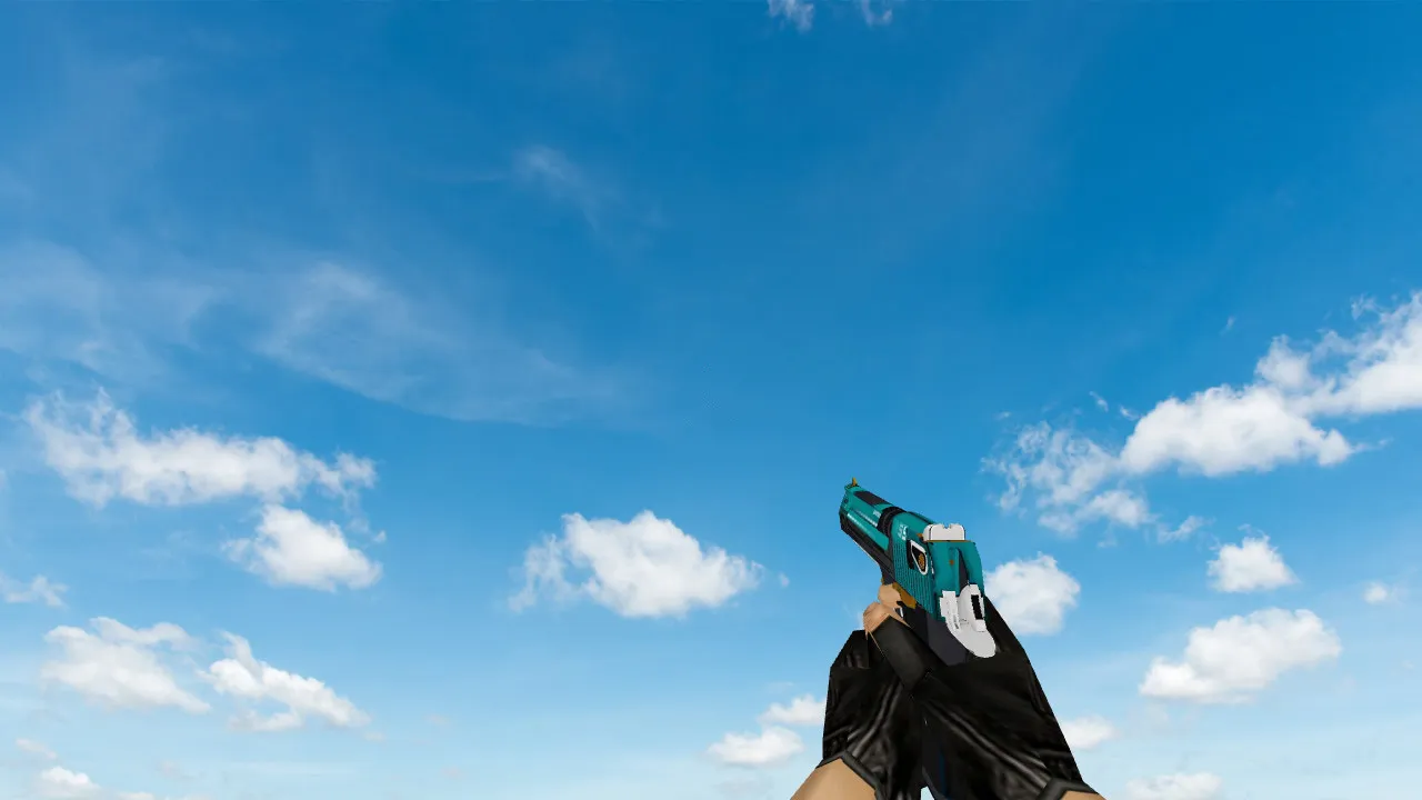 Скриншот Модель «Deagle Trigger Happy» для CS 1.6 — Загрузите уникальный скин