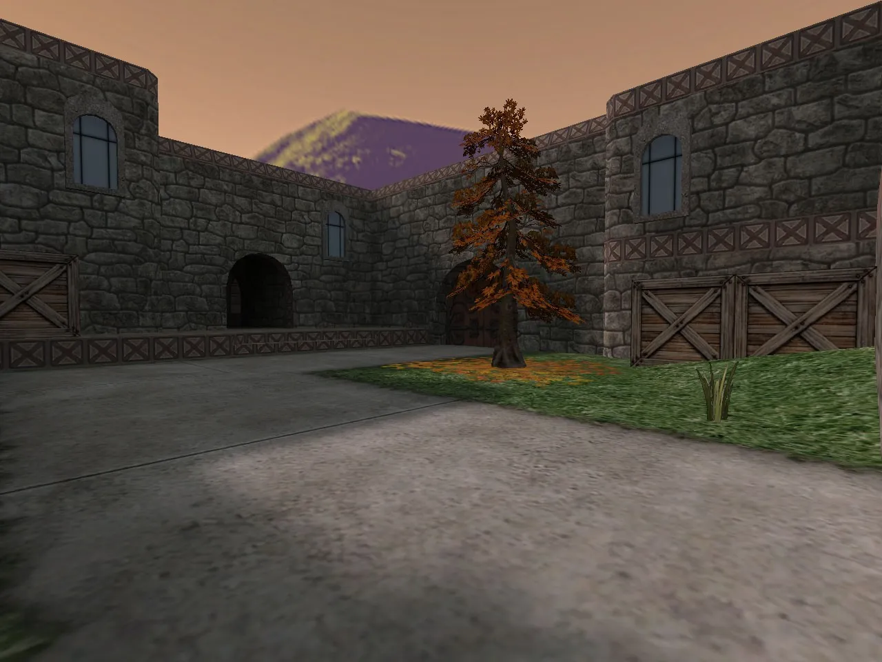 Скриншот  de_dust2_medieval для CS 1.6: карта DE, точки, маршруты, .nav и оптимизация