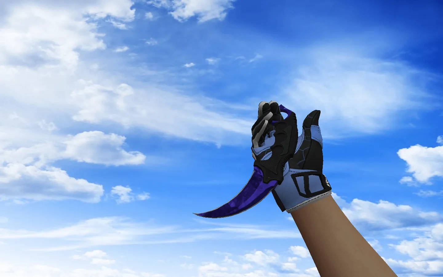 Скриншот  Пак оружия для CS 1.6 «Сверхпроводник»: спортивные перчатки и скины из CS:GO с v_ p_ w_ моделями и звуками