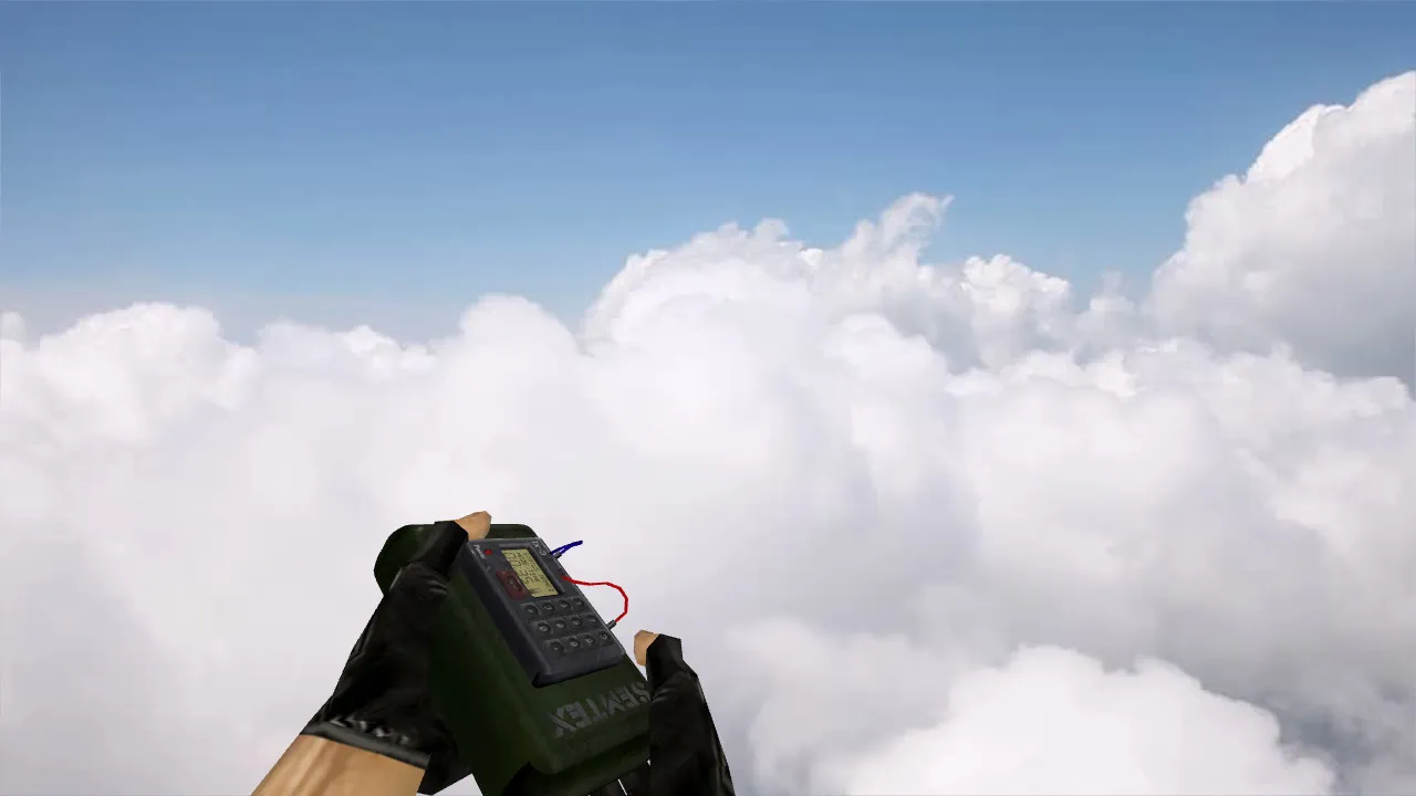 Скриншот Модель «Stab C4» v_models для CS 1.6: звуки, анимация осмотра, текстуры и точная форма