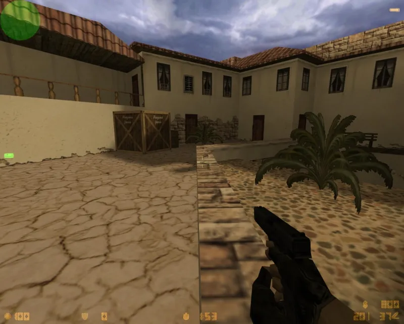 Скриншот Карта de_52andalusia для CS 1.6: точки, план игры за CT/T, .nav для ботов и оптимизация