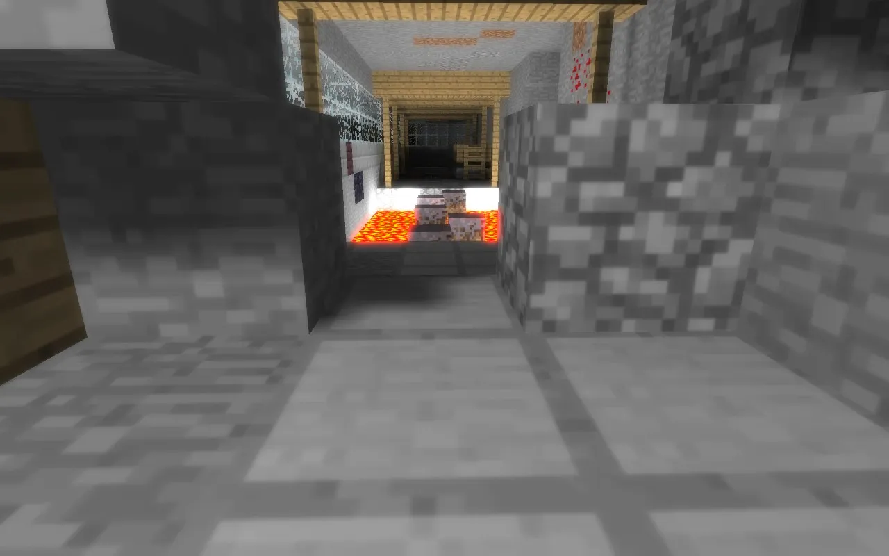 Скриншот  Скачать deathrun_minecraft_fg для CS 1.6: тактика, точки, .nav и оптимизация карты