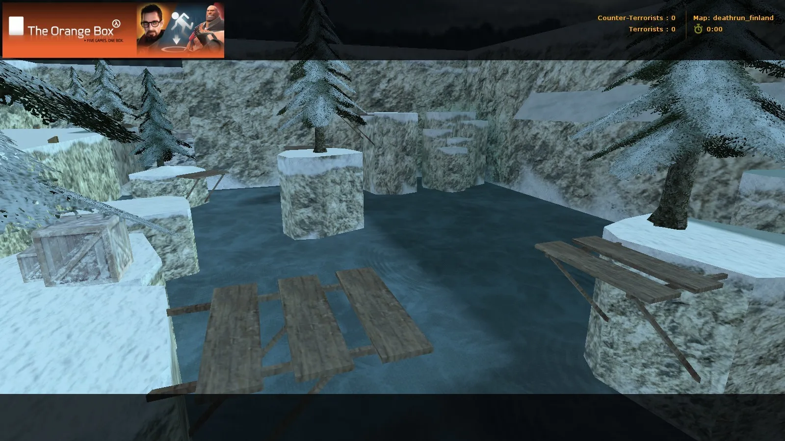 Скриншот  deathrun_finland для CS 1.6: тактика, точки, .nav для ботов и оптимизация карты