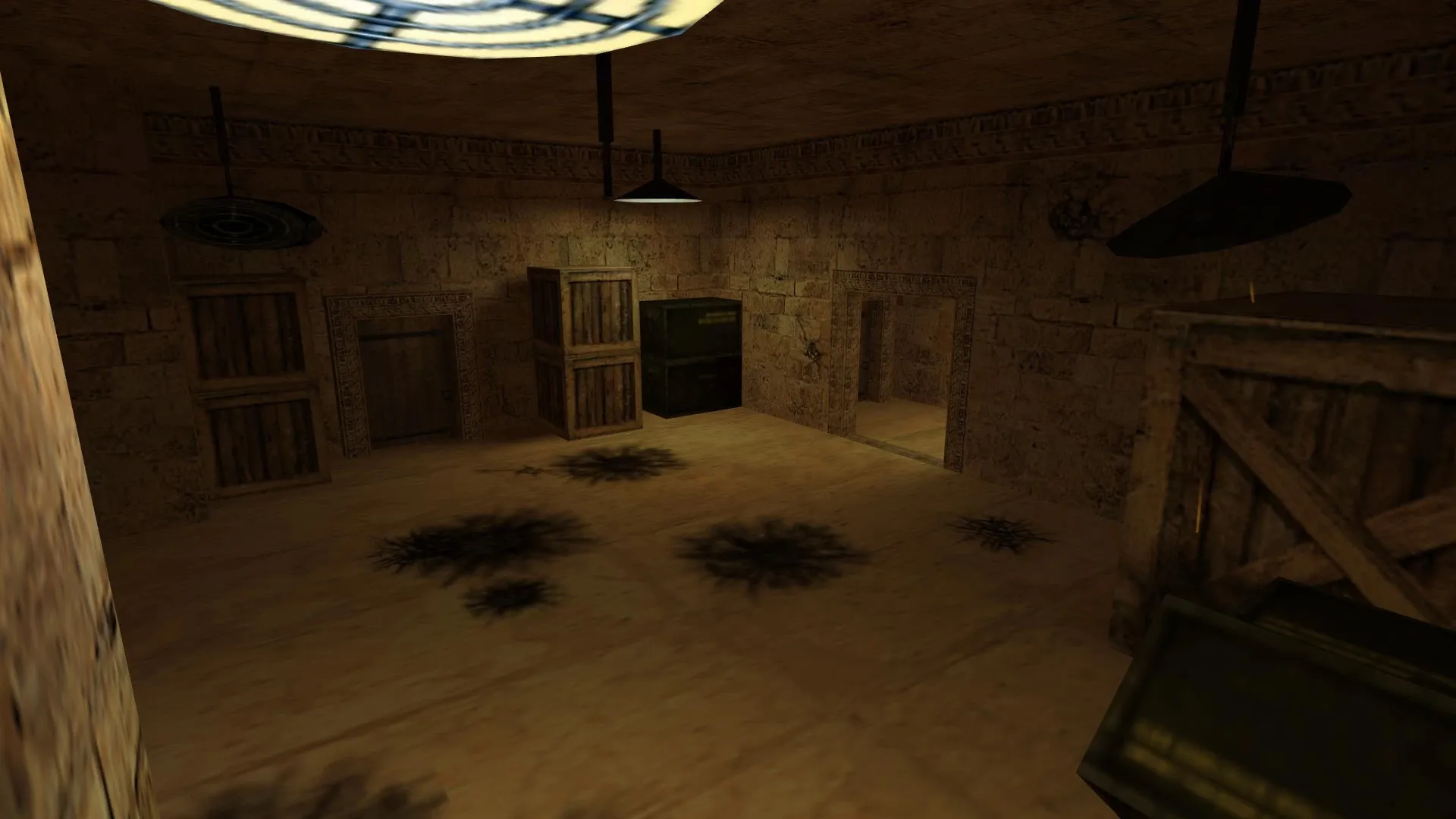 Скриншот  de_buried для CS 1.6: настройка, точки, .nav, оптимизация wpoly/epoly и чистый конфиг