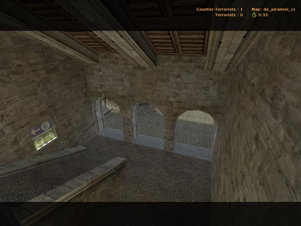 Скриншот Карта «de_piranesi_cz» для CS 1.6