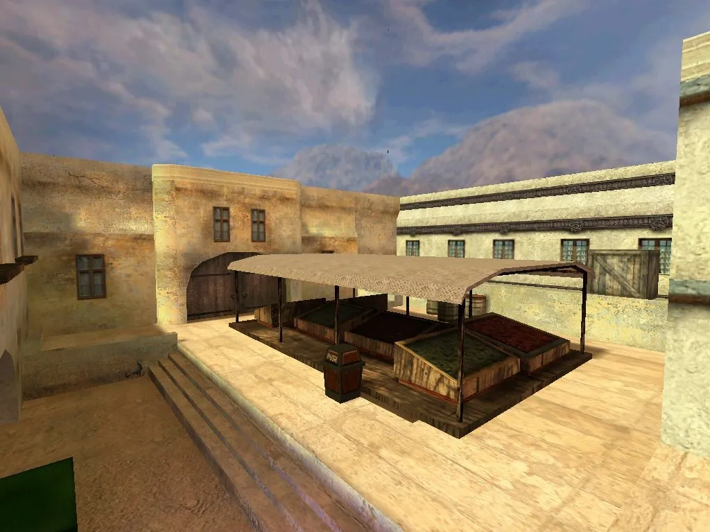 Скриншот  Карта de_wraith для CS 1.6: тактика и особенности