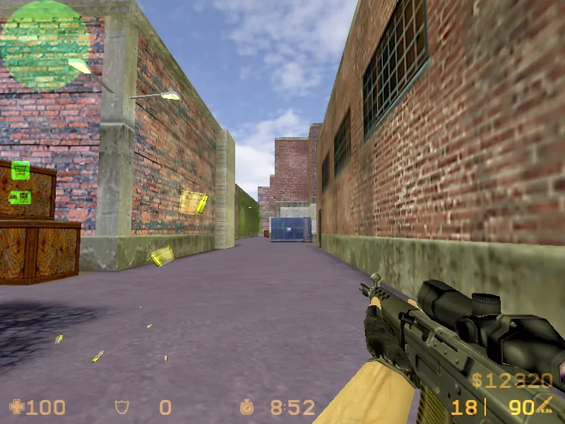 Скриншот  Dinamic Shells: модель гильз для CS 1.6 с анимацией осмотра, звуками и точной графикой