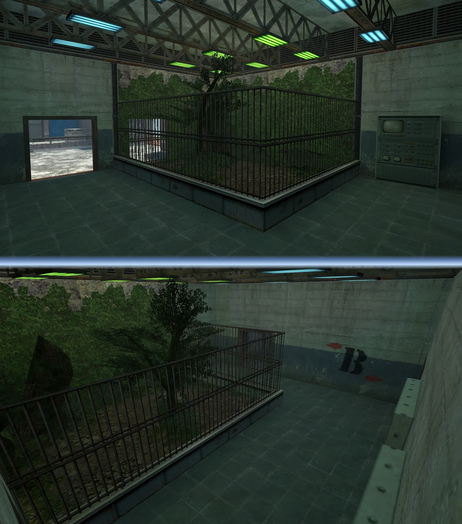 Скриншот  Карта «de_invictus_v12» для CS 1.6: Тактический анализ и детали