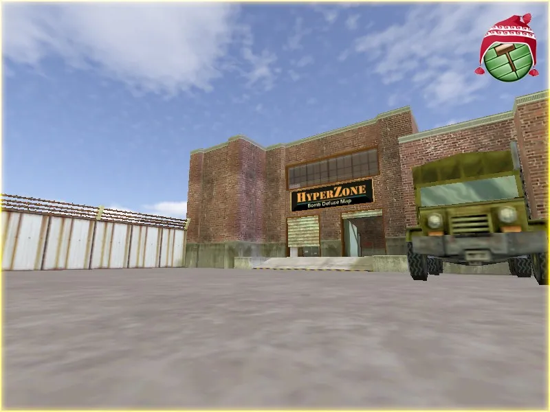 Скриншот  Карта de_hyperzone для Counter-Strike 1.6: Тактика и Баланс
