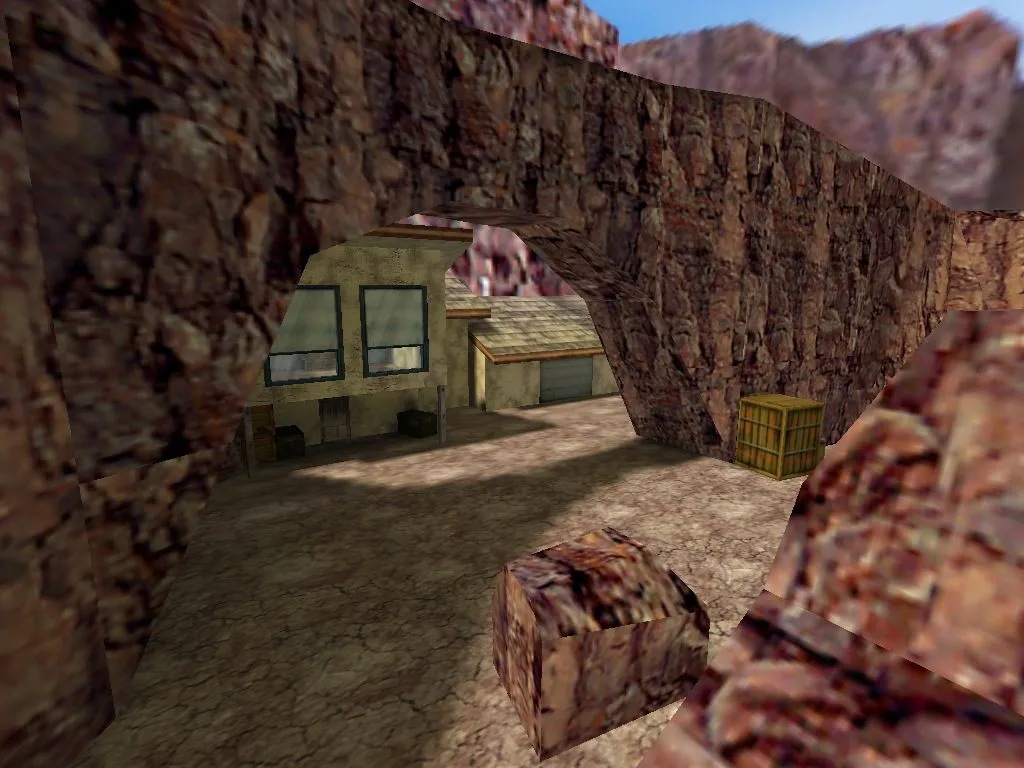 Скриншот  Карта de_militia для CS 1.6: Тактика и особенности