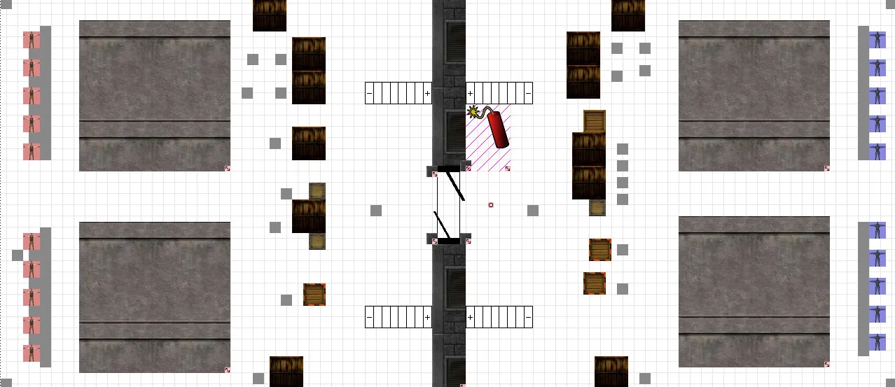 Скриншот  Карта de_welkomin для CS 1.6: Тактические возможности и баланс сторон
