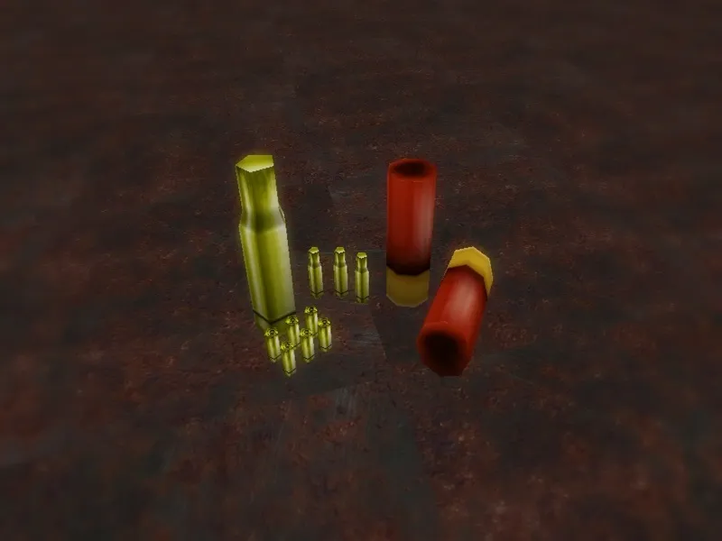 Скриншот Dinamic Shells: модель гильз для CS 1.6 с анимацией осмотра, звуками и точной графикой