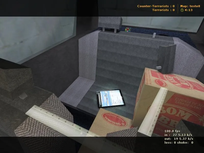 Скриншот  Карта teste8 для CS 1.6: Тактики и особенности