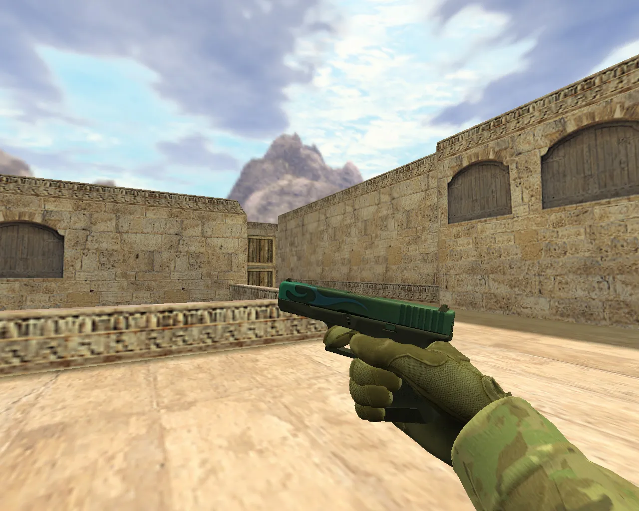 Скриншот Модель Glock Горелка Бунзена для CS 1.6 – Идеальный выбор для игроков