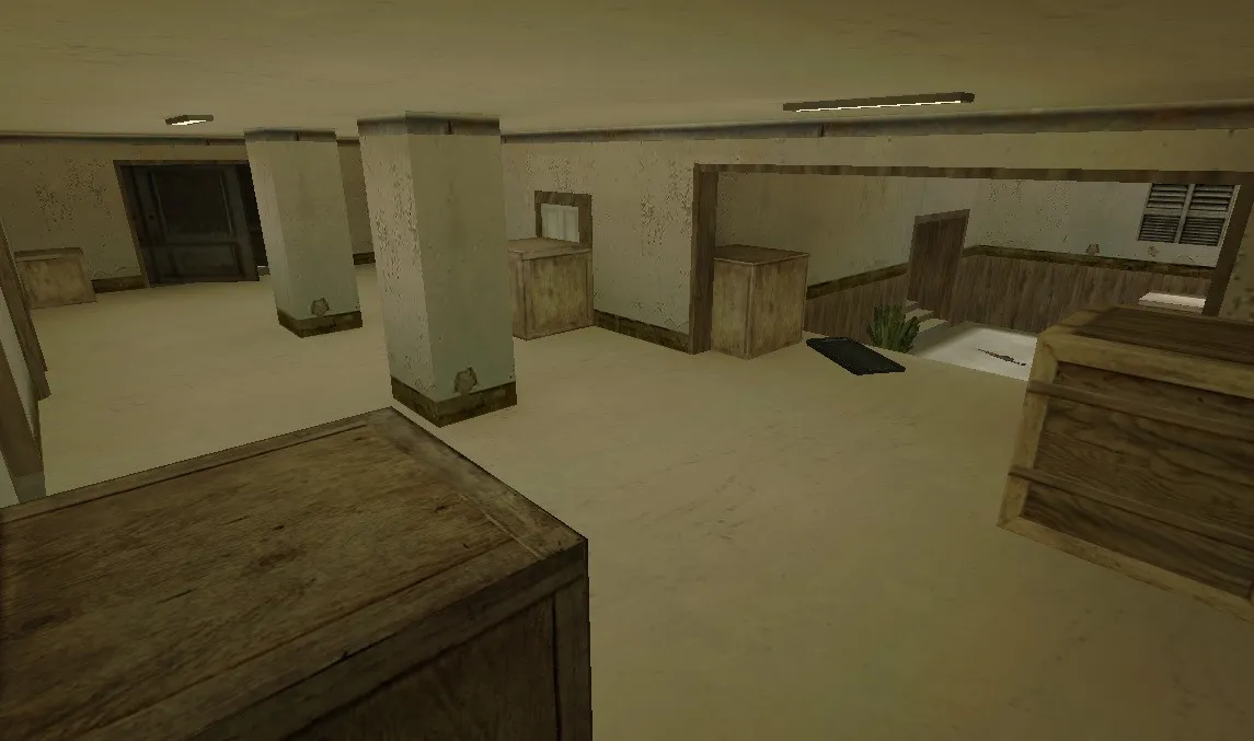 Скриншот Карта de_trenal для CS 1.6 – Тактические возможности и баланс сторон