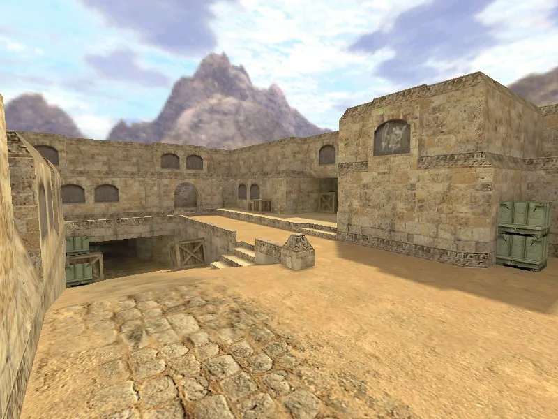 Скриншот  Карта de_dust_ng для CS 1.6: точки, раунды за Т/КТ, .nav для ботов, оптимизация wpoly/epoly