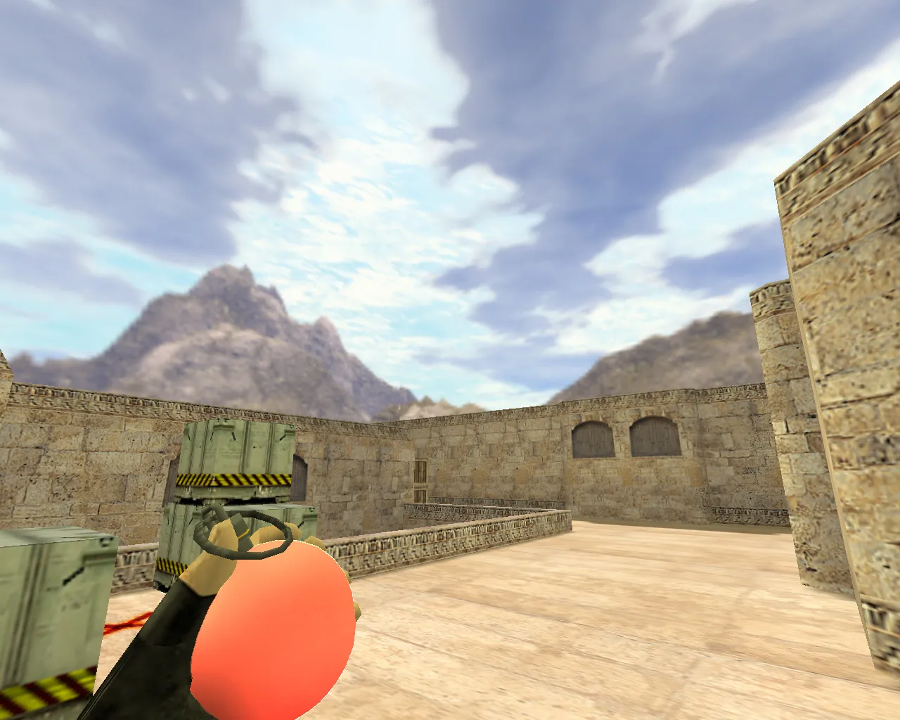 Скриншот Модель «Пак гранат Новый год» v_, p_, w_ для CS 1.6: звуки, осмотр, текстуры и нормальная анимация