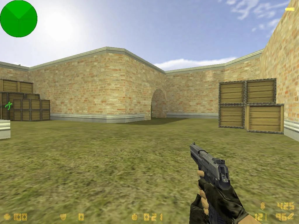 Скриншот  Карта de_rus_dust для CS 1.6 - Тактика и особенности