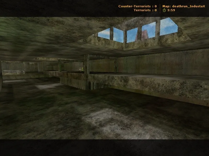 Скриншот  deathrun_industax для CS 1.6: карта Deathrun, точки, маршруты, .nav и оптимизация