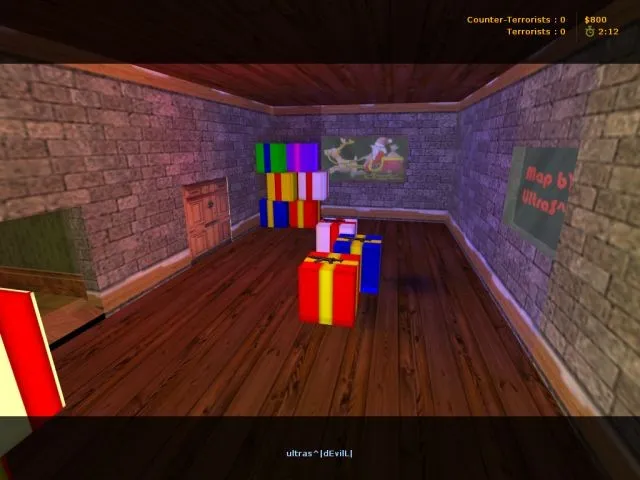 Скриншот Карта «deathrun_alleywinter» для CS 1.6