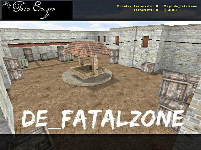 Скриншот  de_fatalzone для CS 1.6: тактика, боты (.nav), оптимизация wpoly/epoly и баланс сторон
