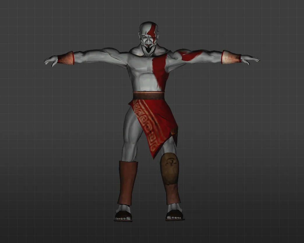 Скриншот Модель «Кратос» для CS 1.6 - уникальность и мощь на поле боя