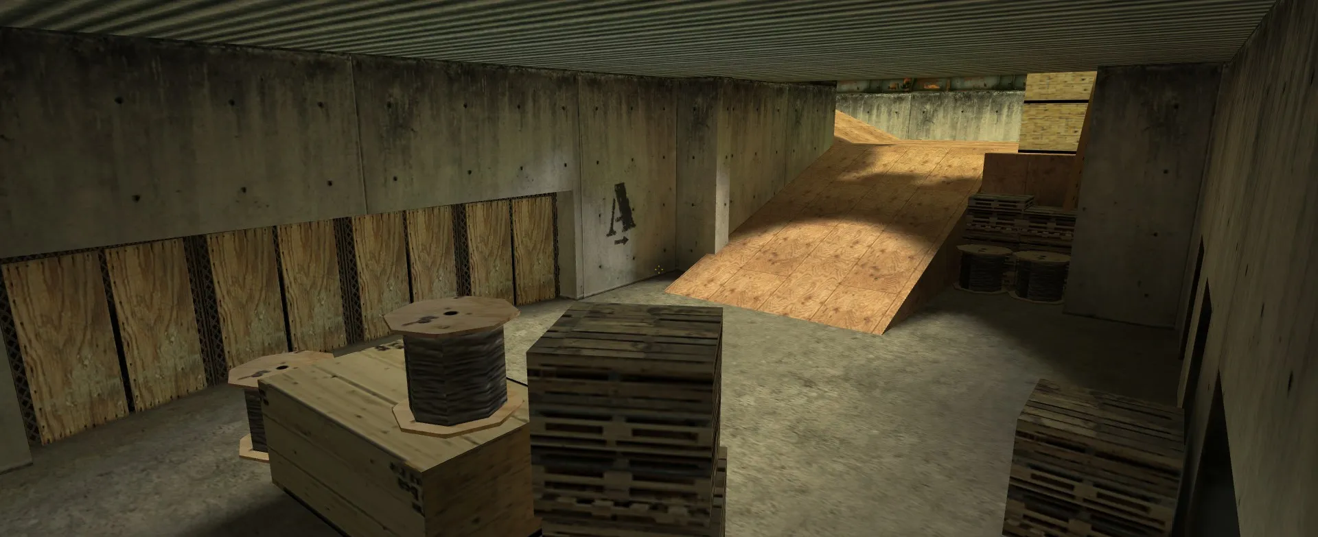 Скриншот  Карта de_vertigo_go для CS 1.6 - Тактика и подробности