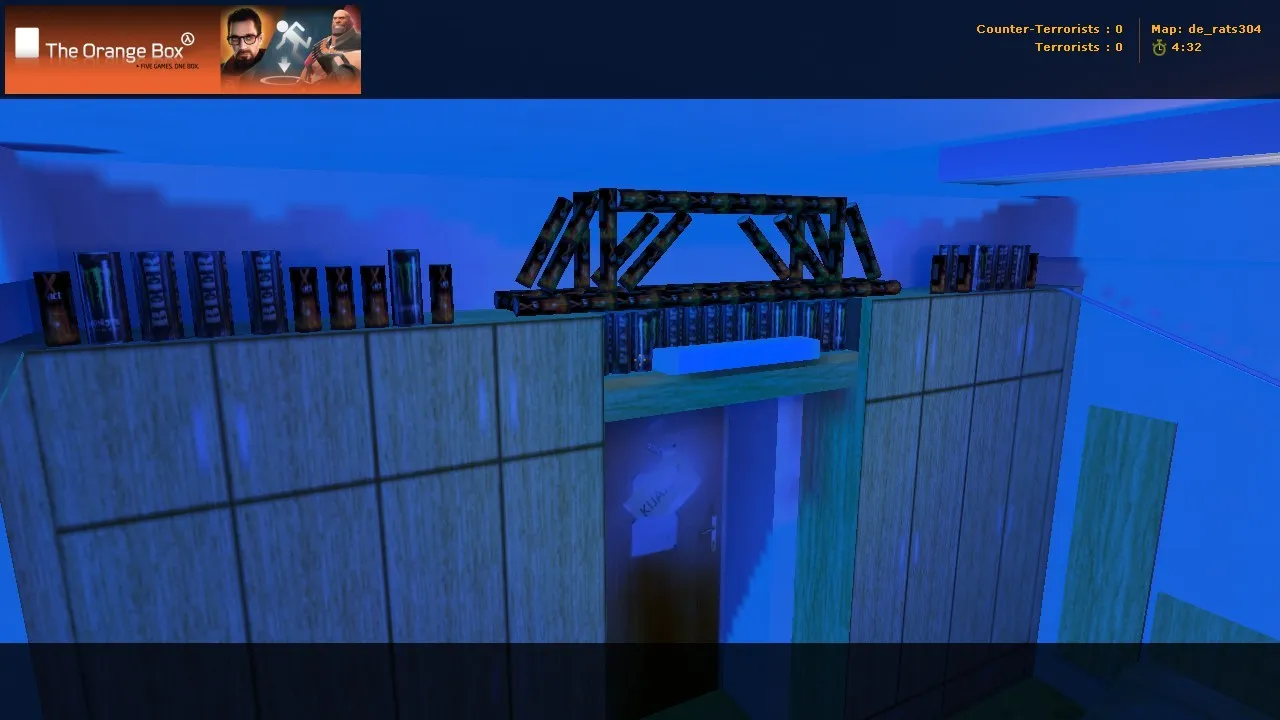 Скриншот Карта de_rats304 для CS 1.6 - тактические особенности и преимущества