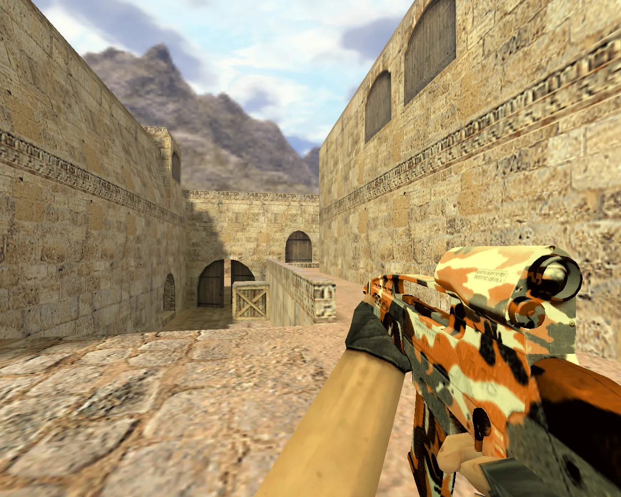 Скриншот HK XM8 Пустынник для CS 1.6 - Модель SG-552