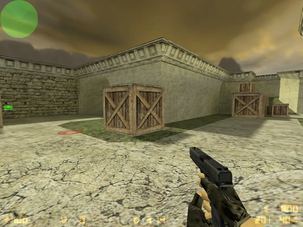 Скриншот  Карта de_schlempe для CS 1.6: тактические особенности и оптимизация