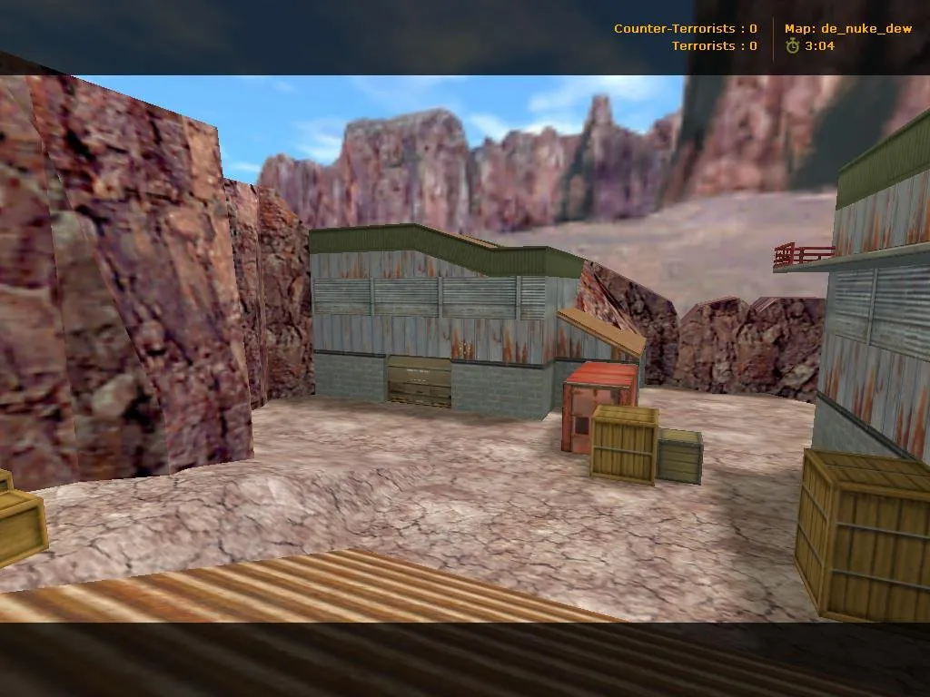 Скриншот  Карта de_nuke_dew для CS 1.6 - Тактика и Обзор