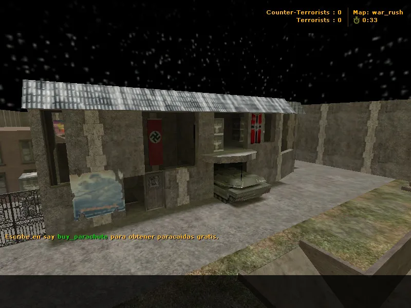 Скриншот Карта «war_rush» для CS 1.6: тактические особенности и оптимизация