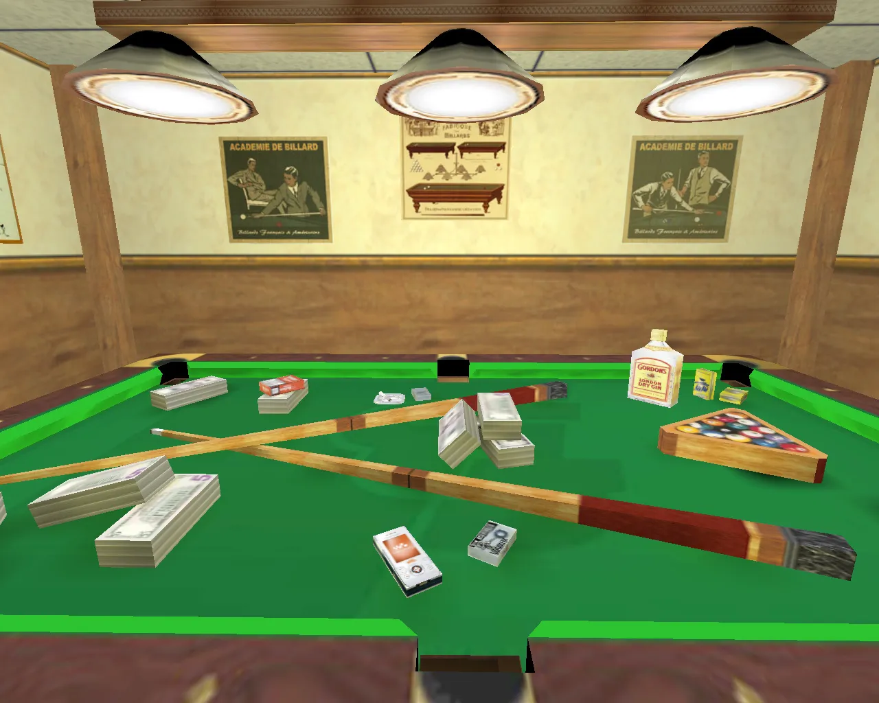 Скриншот  aim_billard_rats_csz — aim карта для CS 1.6: точки, траектории, тренировка фаста и аима